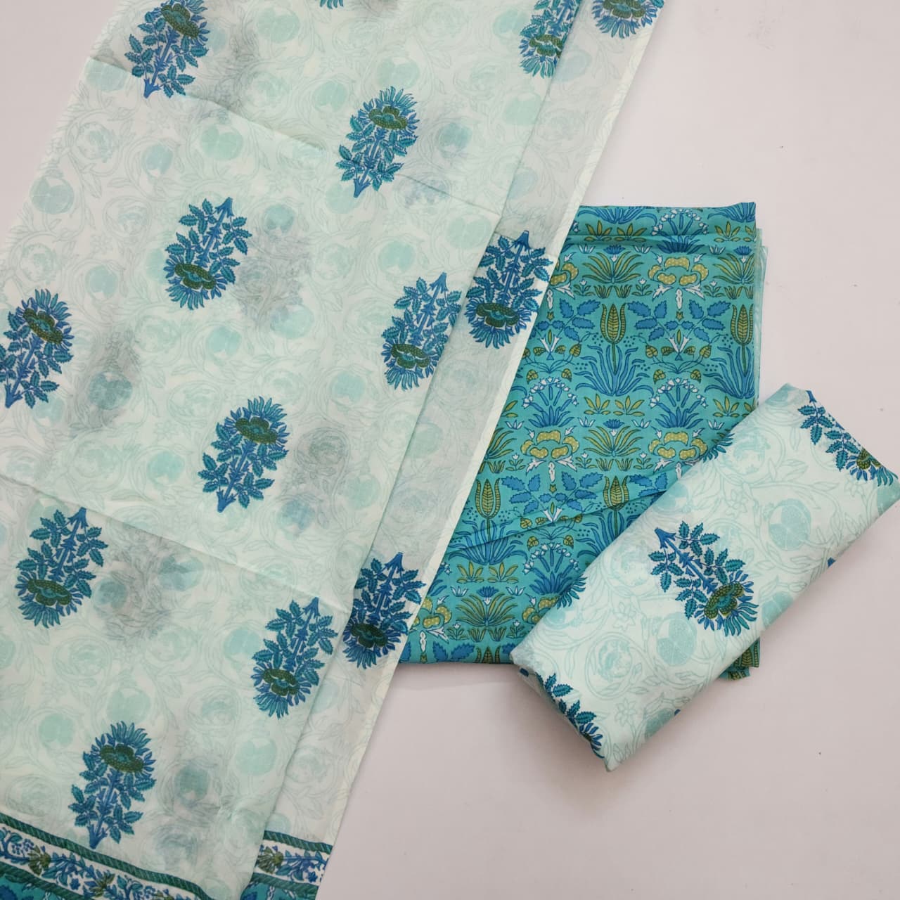 Cotton Dress Material With Dupatta