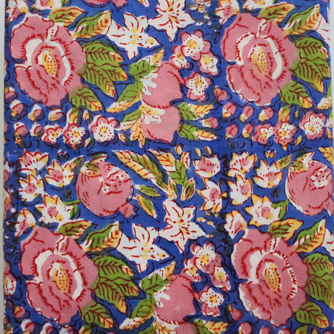 Cotton Hand Block Printed Running Material