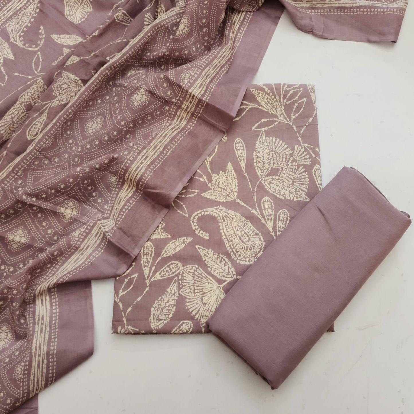 Cotton Dress Material With Dupatta