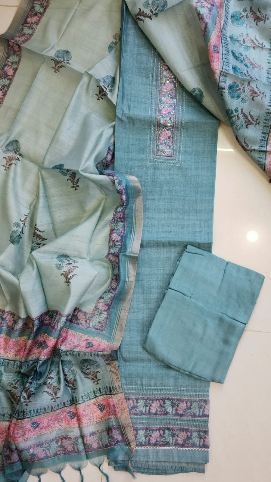 Chanderi Silk 3 pcs. Suit