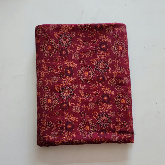 Semi Ajrakh Running Material