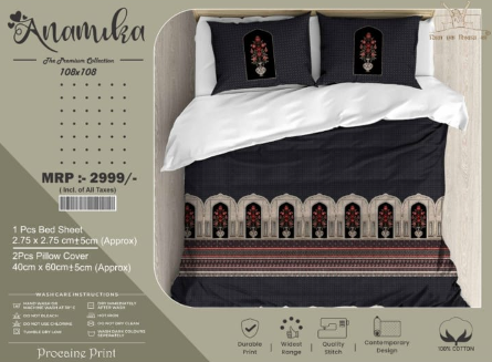 King size Premium cotton bedsheet