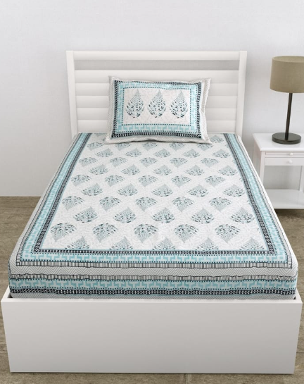 Cotton single bedsheet