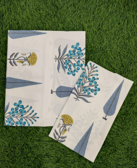 Cotton single bedsheet