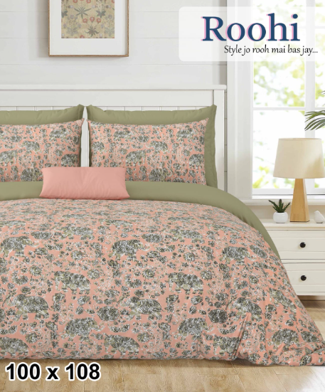 COTTON DOUBLE BEDSHEETS [1+2] KING SIZE