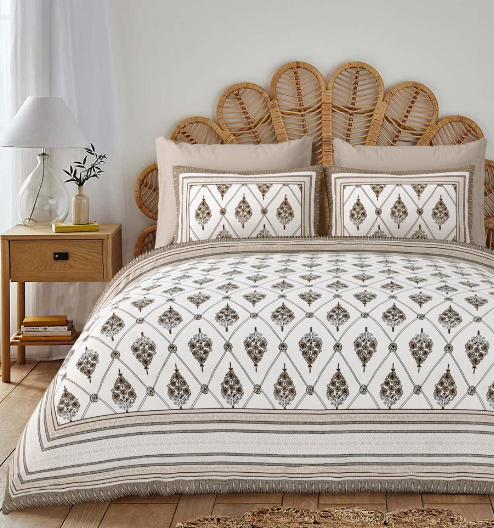 COTTON DOUBLE BEDSHEETS [1+2] KING SIZE