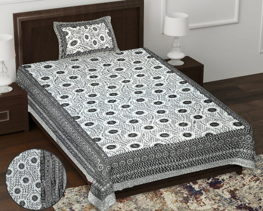COTTON SINGLE BEDSHEET