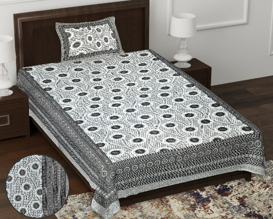 COTTON SINGLE BEDSHEET