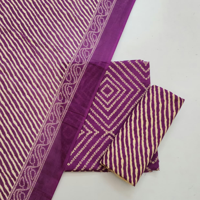 Cotton Dress Material With Dupatta