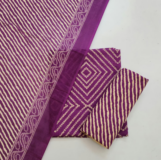 Cotton Dress Material With Dupatta