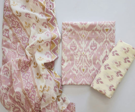 Cotton Dress Material With Dupatta