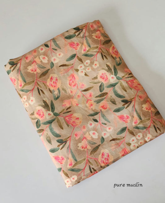 Pure Muslin Running Material