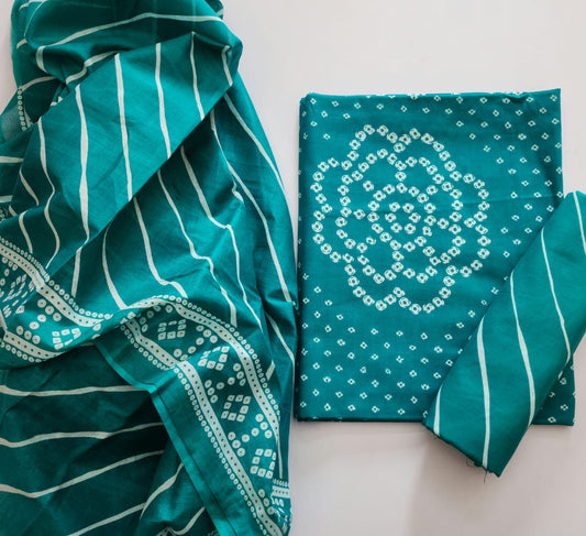 Cotton Dress Material With Dupatta
