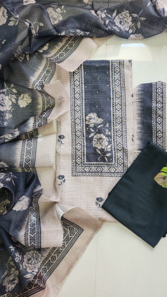 Linen Three Piece Suit