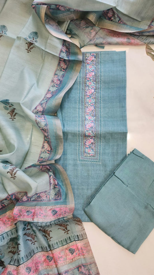 Chanderi Silk 3 pcs. Suit