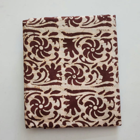 Natural  Batik Printed Running  Material