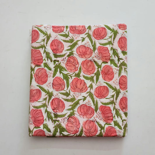 Cotton Hand  Block Printed Running  Material