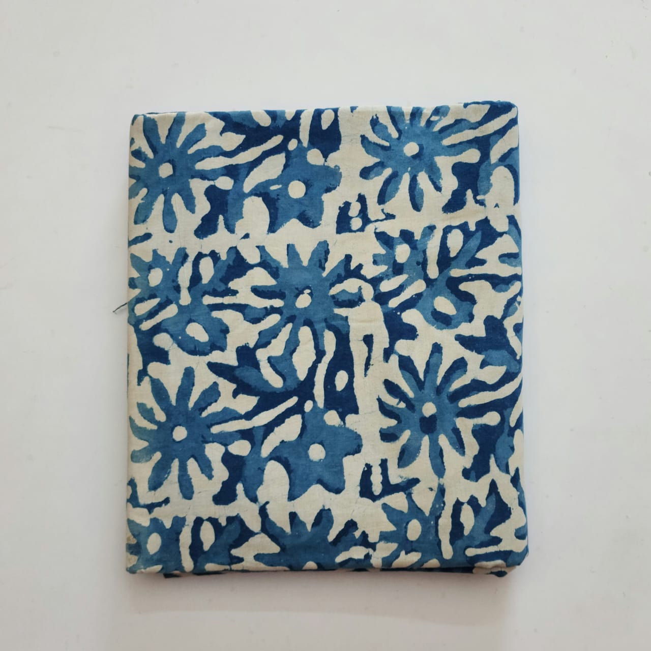 Dabu Handblock Printed  Running Fabric