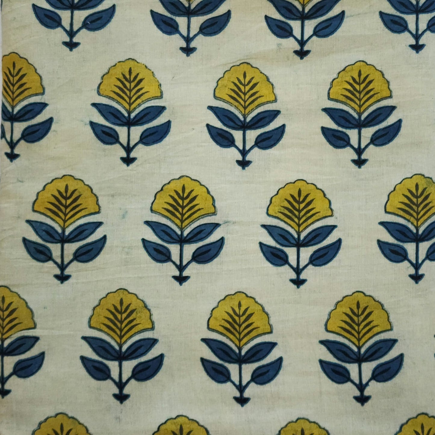 Cotton Hand  Block Printed Running  Material