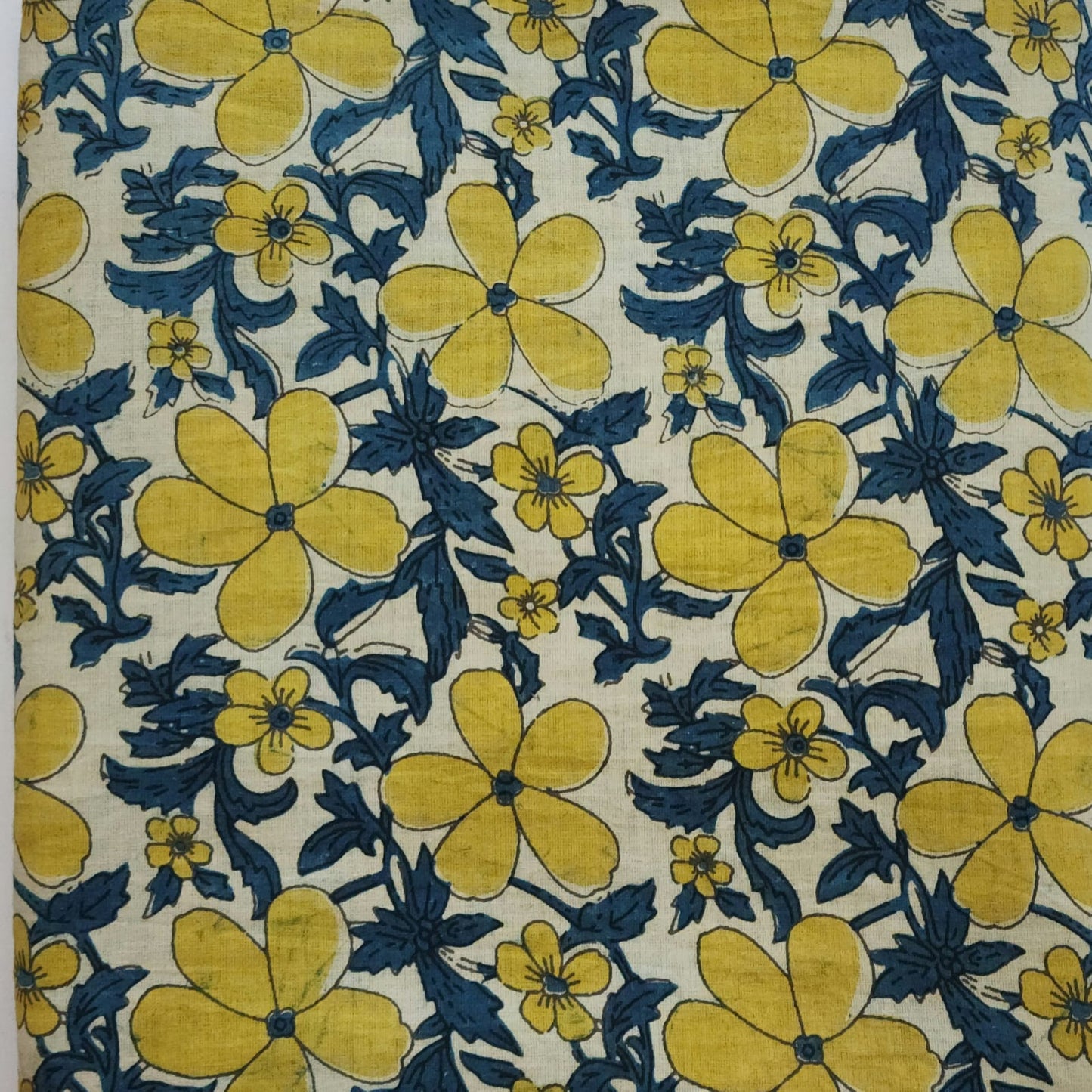 Cotton Hand  Block Printed Running  Material