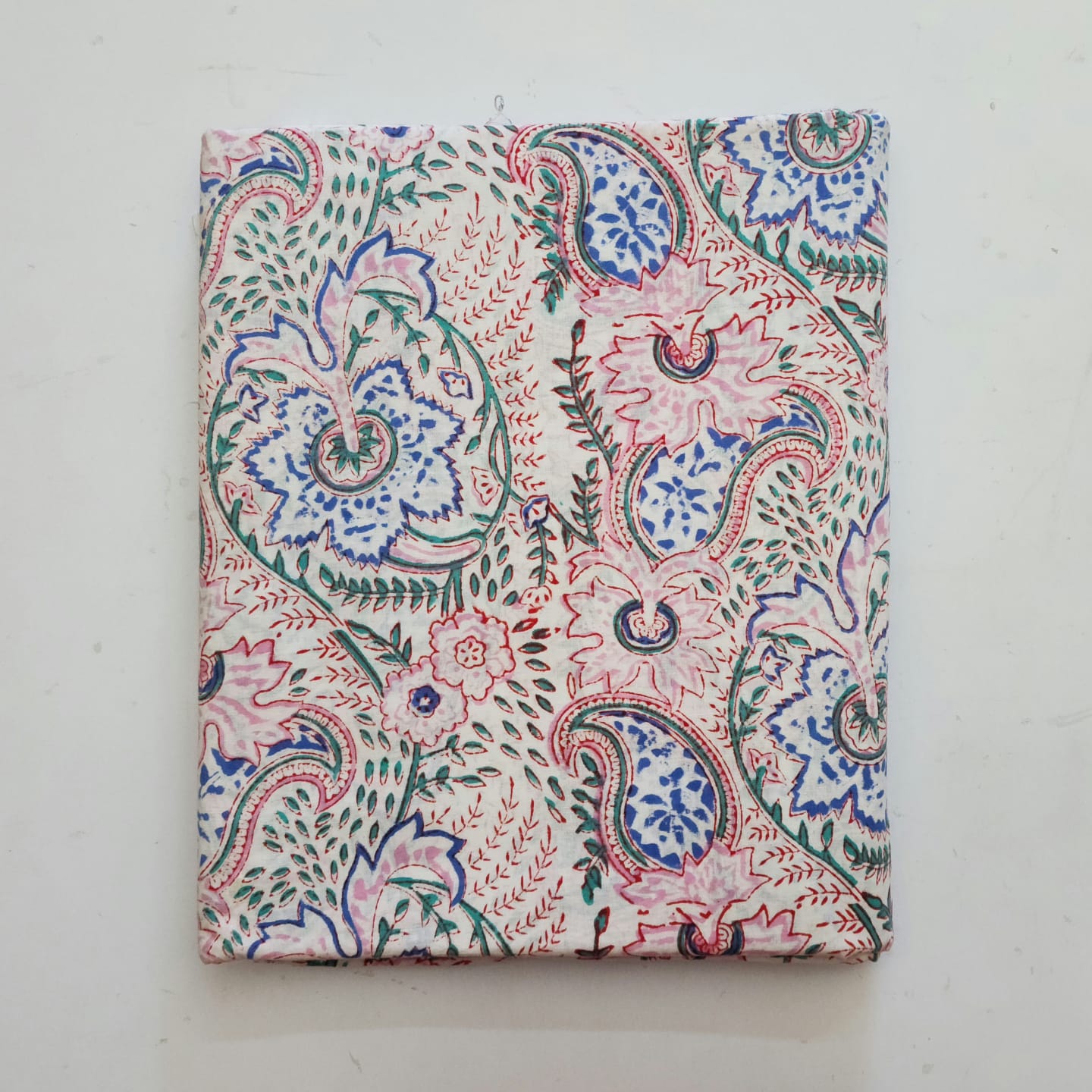 Cotton Hand  Block Printed Running  Material