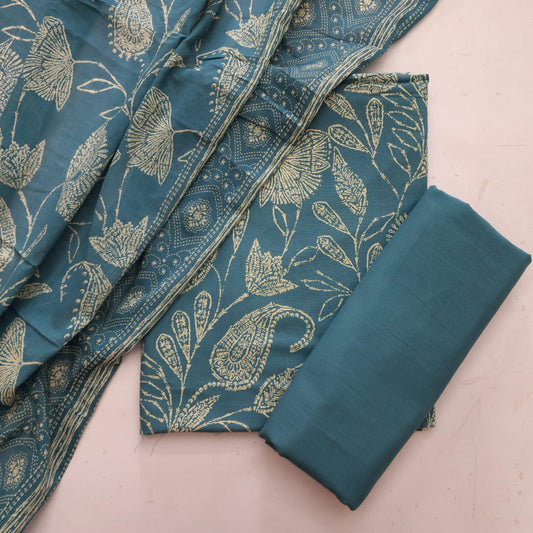 Cotton Dress Material With Dupatta