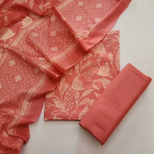 Cotton Dress Material With Dupatta