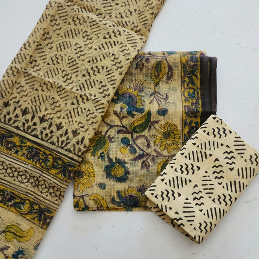 Kota Doria Dress Material