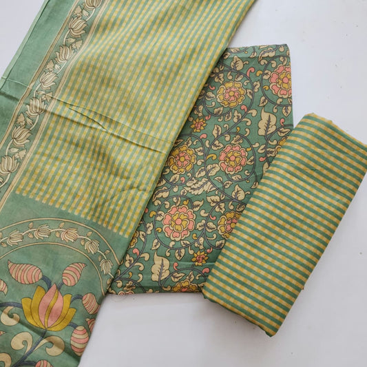 Cotton Dress Material With Dupatta