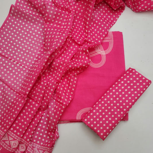 Cotton Dress Material With Dupatta