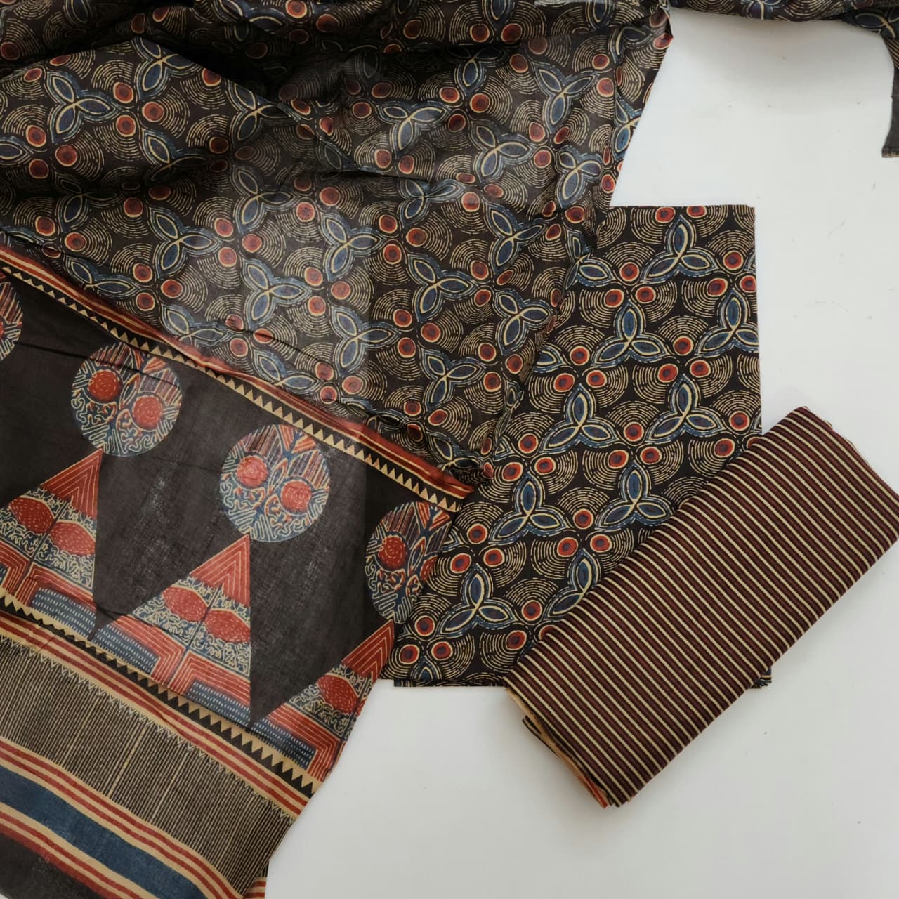 Cotton Dress Material With Dupatta