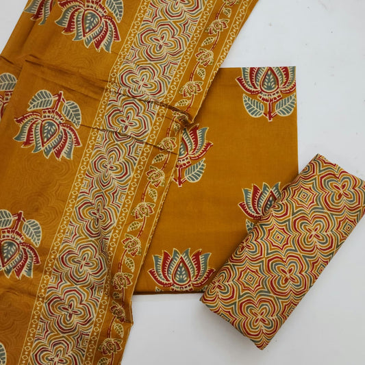 Cotton Dress Material With Dupatta