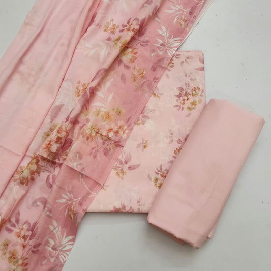 Premium Cotton Dress Material With Dupatta