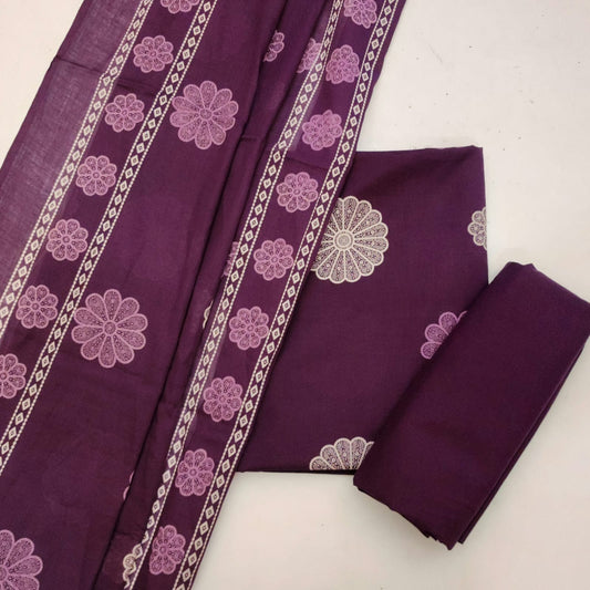 Cotton Dress Material With Dupatta