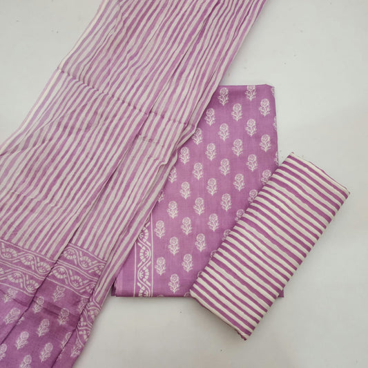 Cotton Dress Material With Dupatta