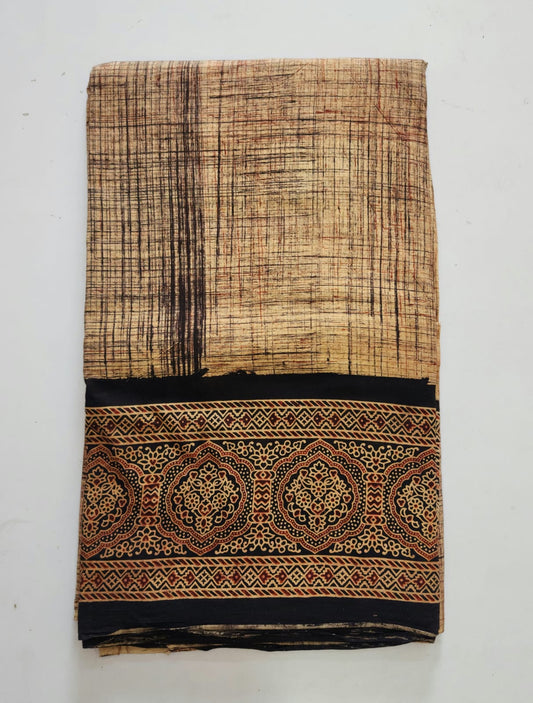 Brush Batik with Daaman Running Fabric