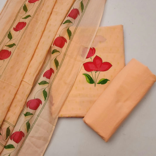 Cotton Dress Material With Dupatta