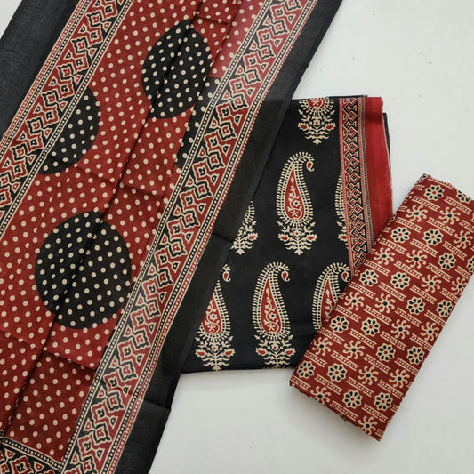 Cotton Dress Material With Dupatta