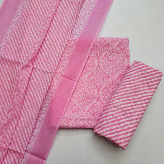 Cotton Dress Material With Dupatta