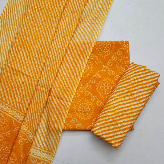 Cotton Dress Material With Dupatta