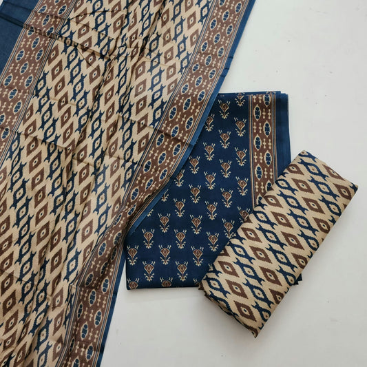 Cotton Dress Material With Dupatta
