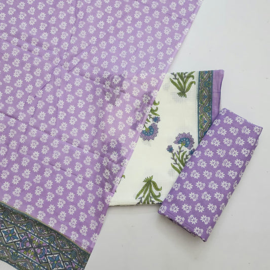 Cotton Dress Material With Dupatta