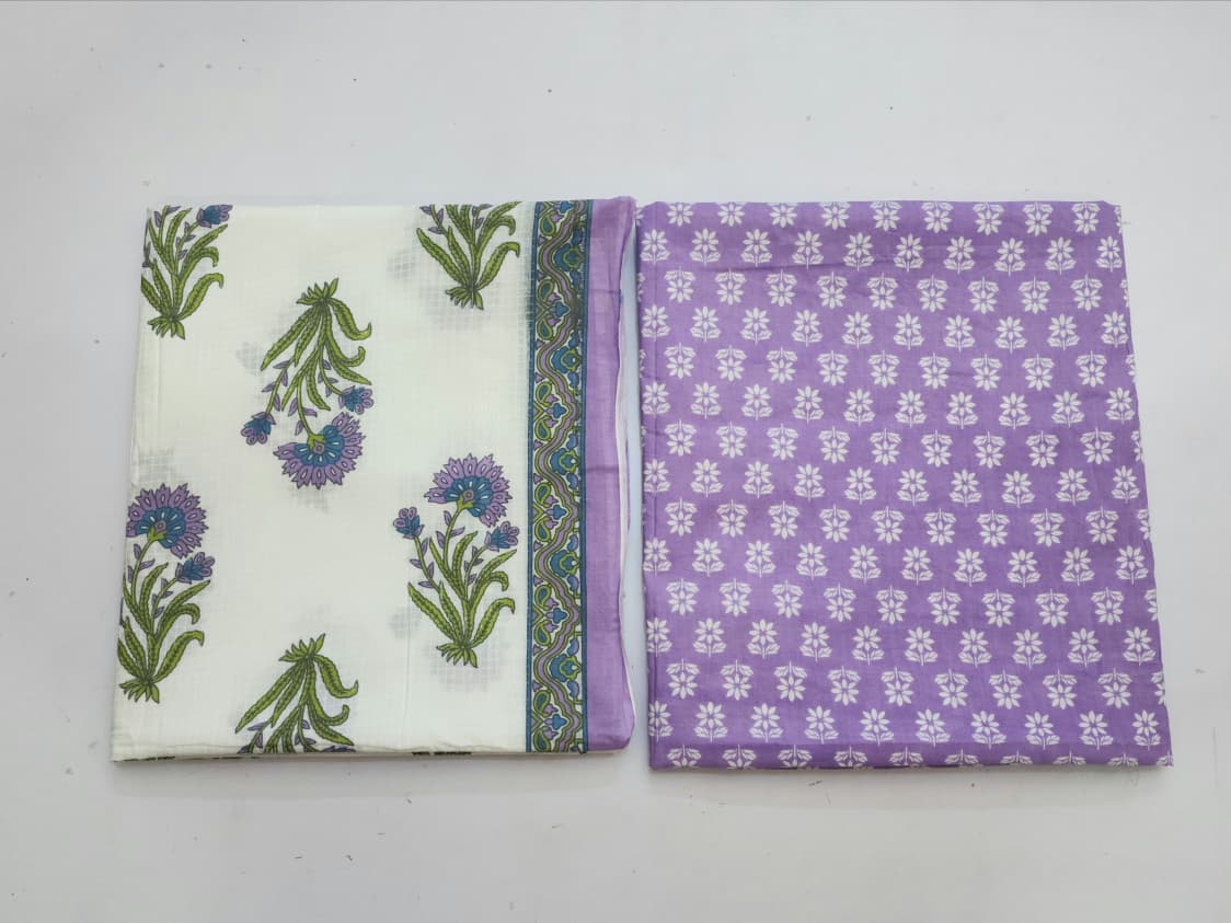 Cotton Dress Material With Dupatta
