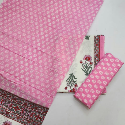Cotton Dress Material With Dupatta