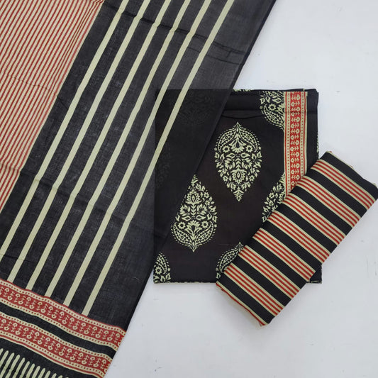 Cotton Dress Material With Dupatta