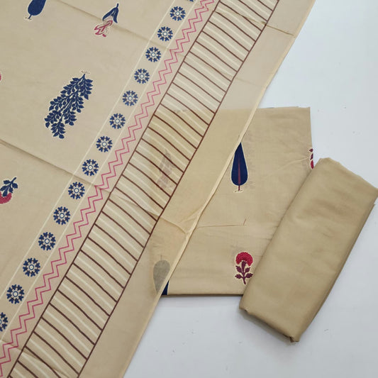 Cotton Dress Material With Dupatta