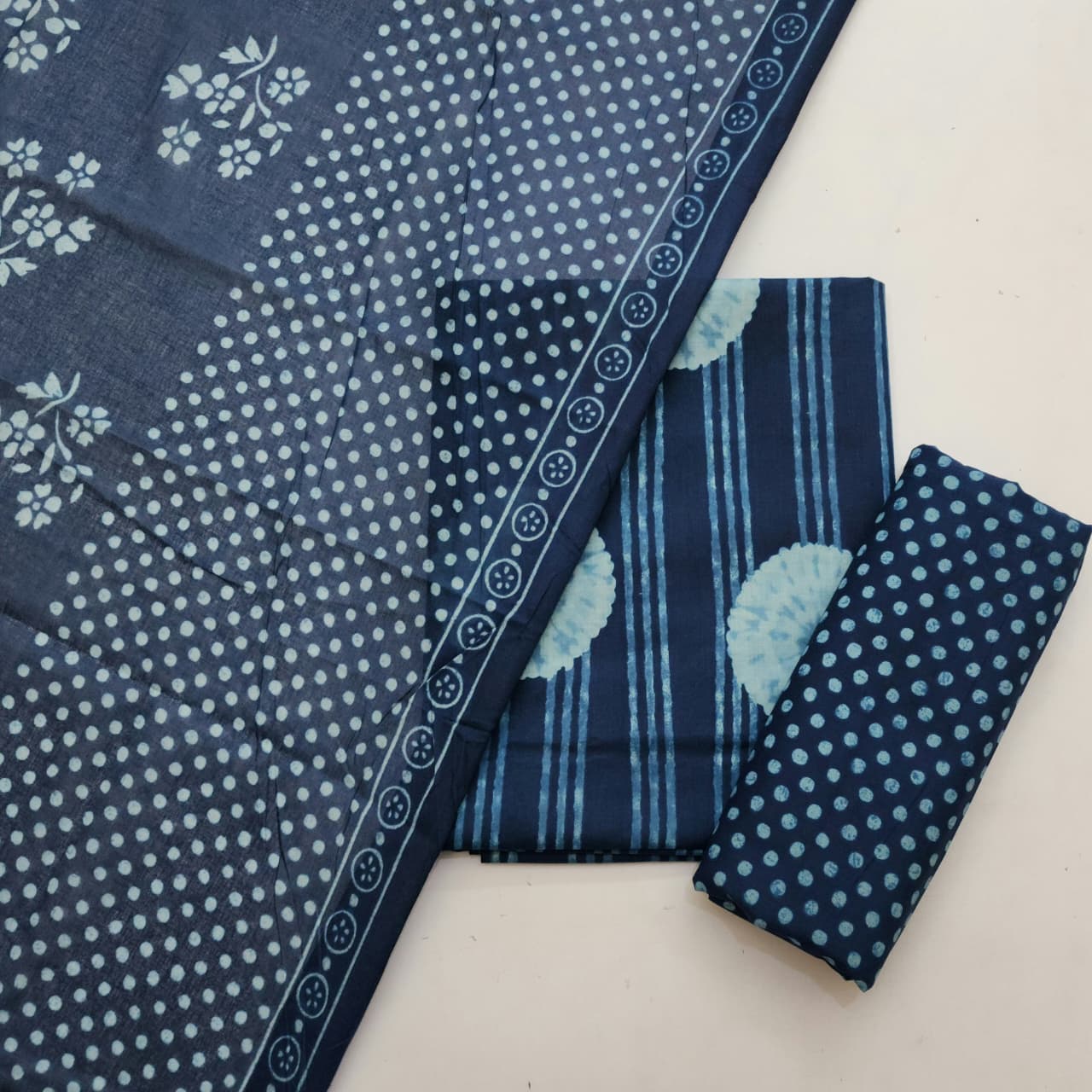 Cotton Dress Material With Dupatta