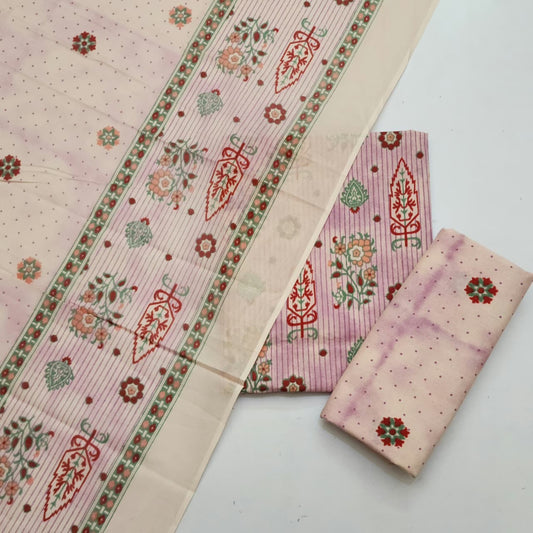 Cotton Dress Material With Dupatta