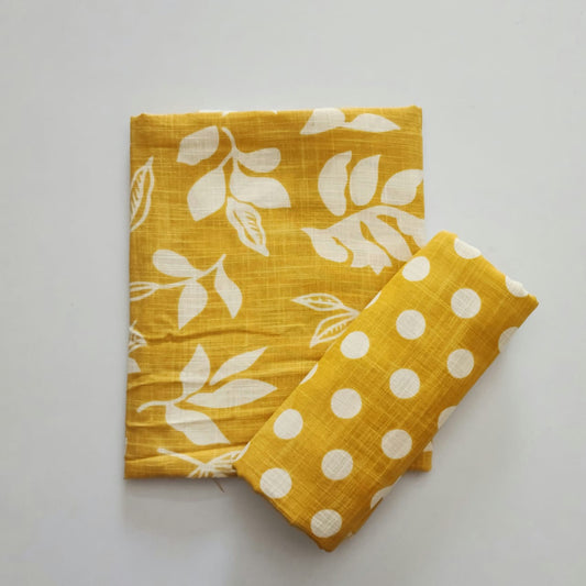 Cotton Slub Dress Material
