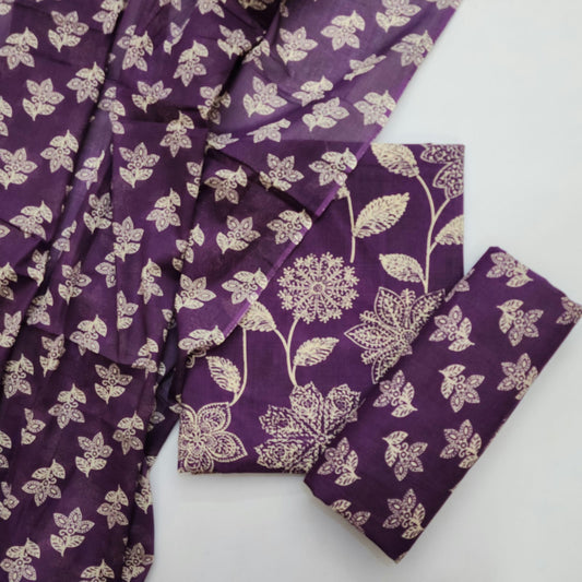 Cotton Dress Material With Dupatta